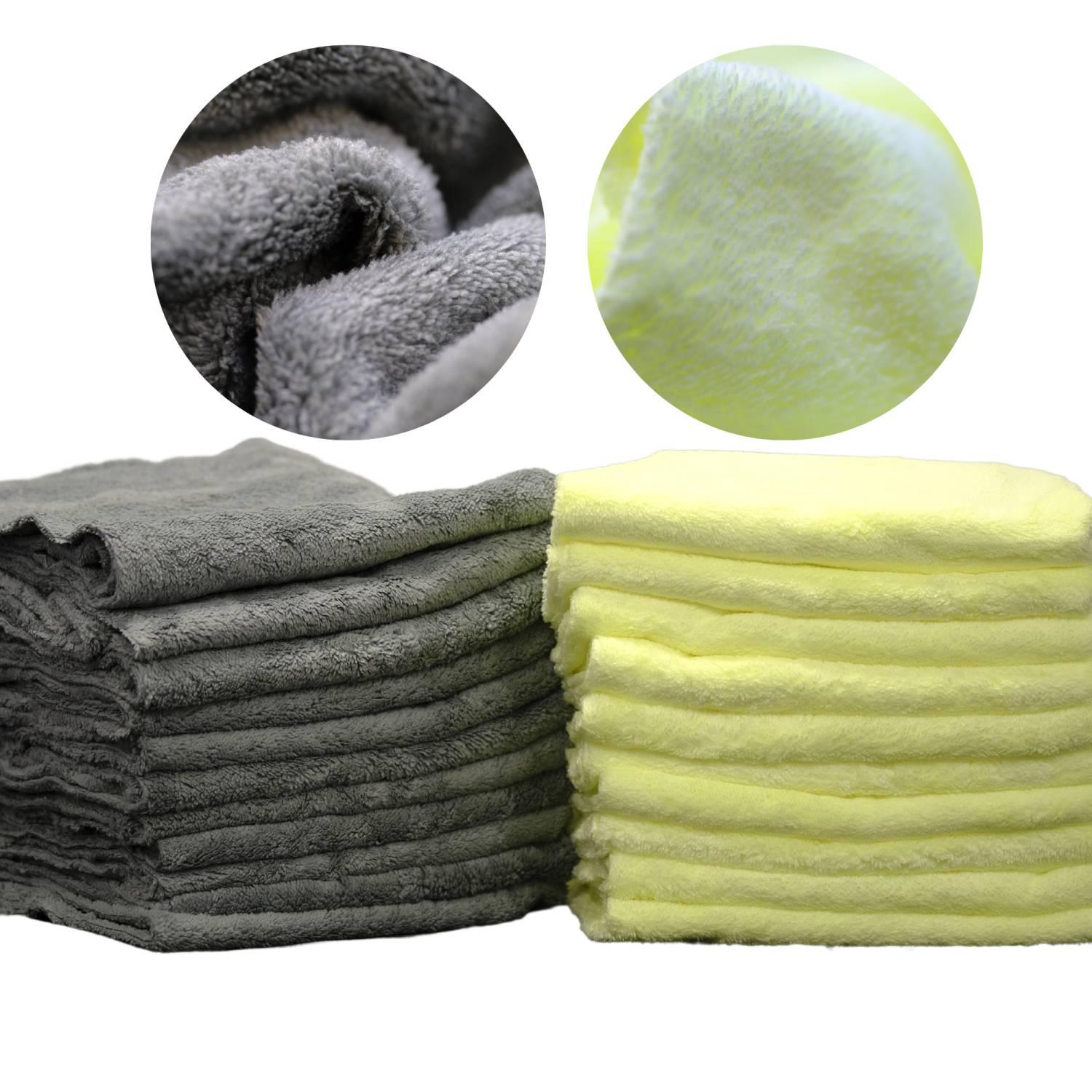 Seamless Fleece Microfibre Super Soft Cloths - Pack Of 36