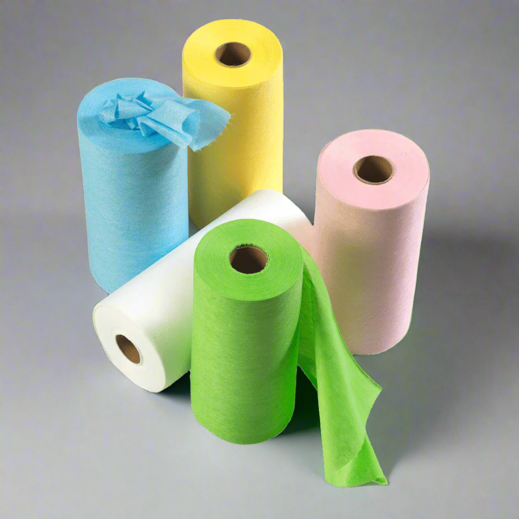 Disposable Non-woven Microfibre Wipes on a Roll - Paragon Microfibre Ltd