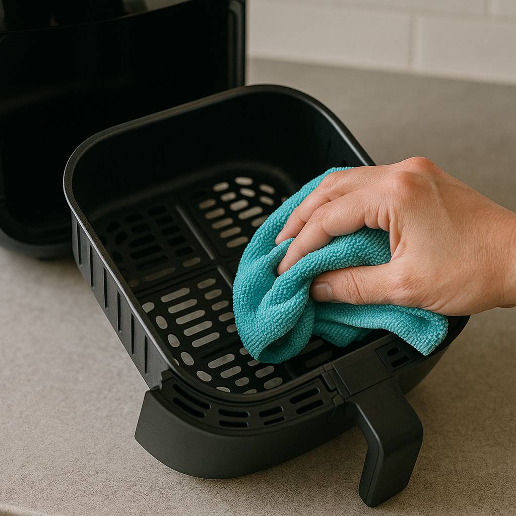 Cleaning a airfyer