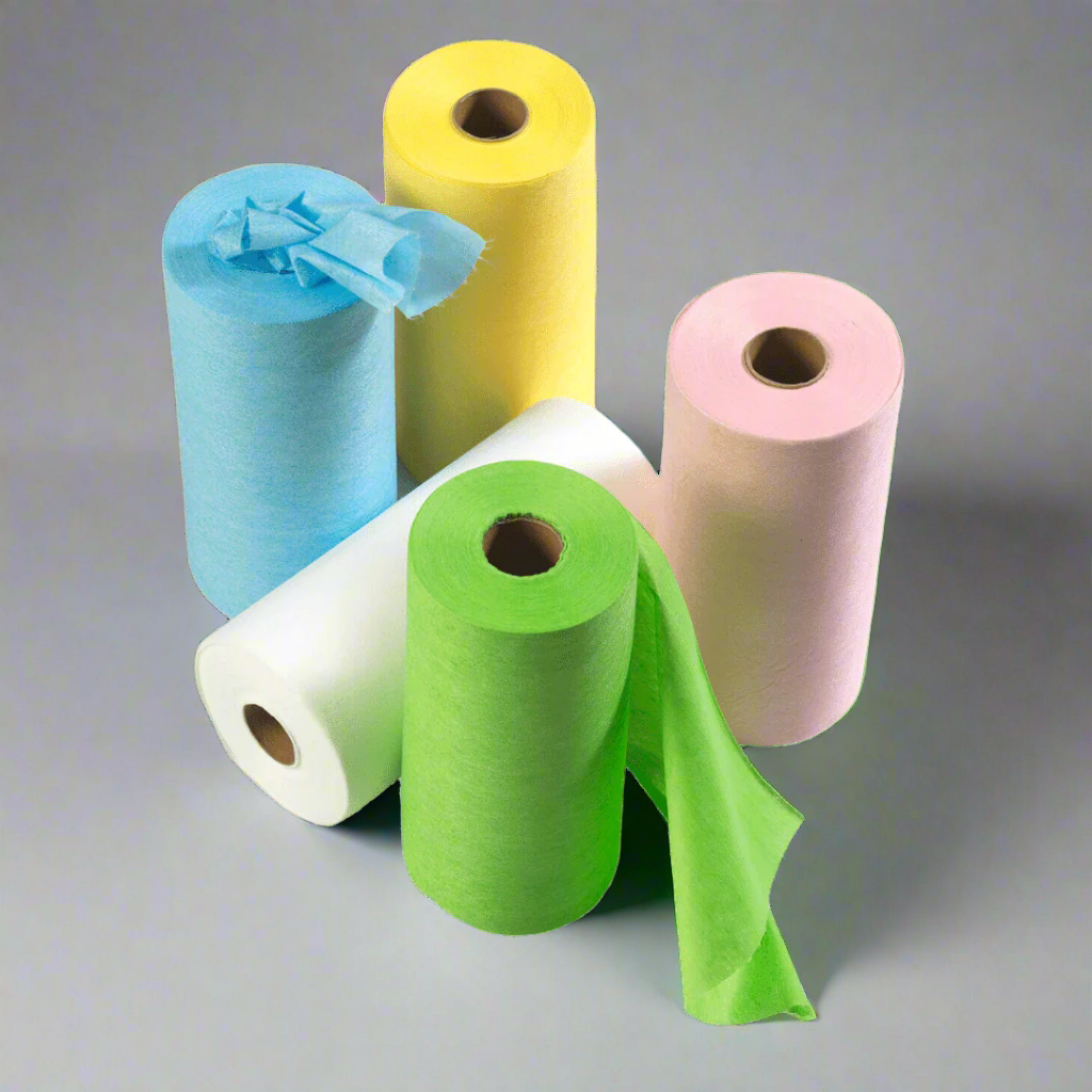 Disposable Non-woven Microfibre Wipes on a Roll - Paragon Microfibre Ltd 